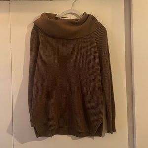 MICHAEL Kors Forrest Green Cowl Neck Sweater - Size M